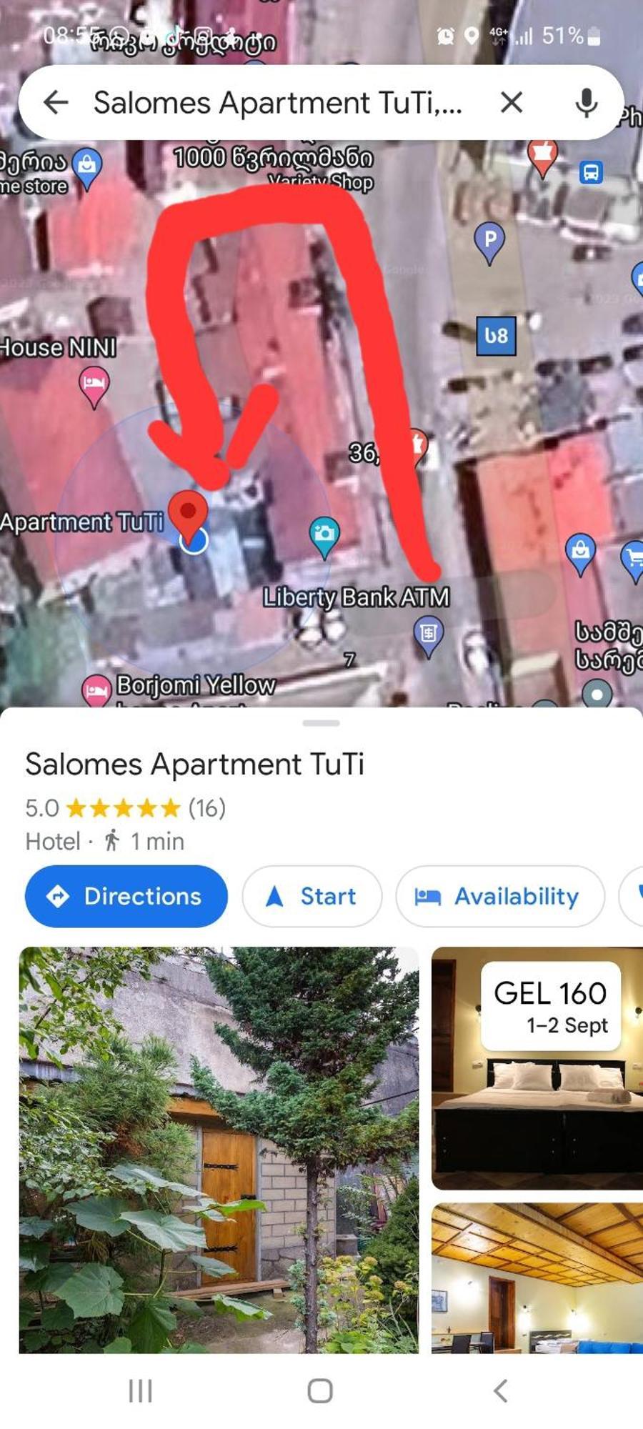 Salomes Apartment Tuti Bordżomi Zewnętrze zdjęcie